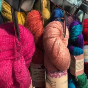Lace, fingering, sock weight yarn