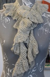 IMG 3482 197x300 - The Lace Knittery Twirly Crochet Scarf PDF Pattern