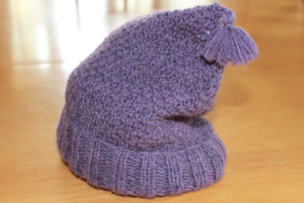 tassel hat 004 2016 03 29 14 01 25 UTC scaled 600x400 - The Lace Knittery Tassel Hat PDF Knitting Pattern