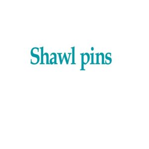 Shawl pins